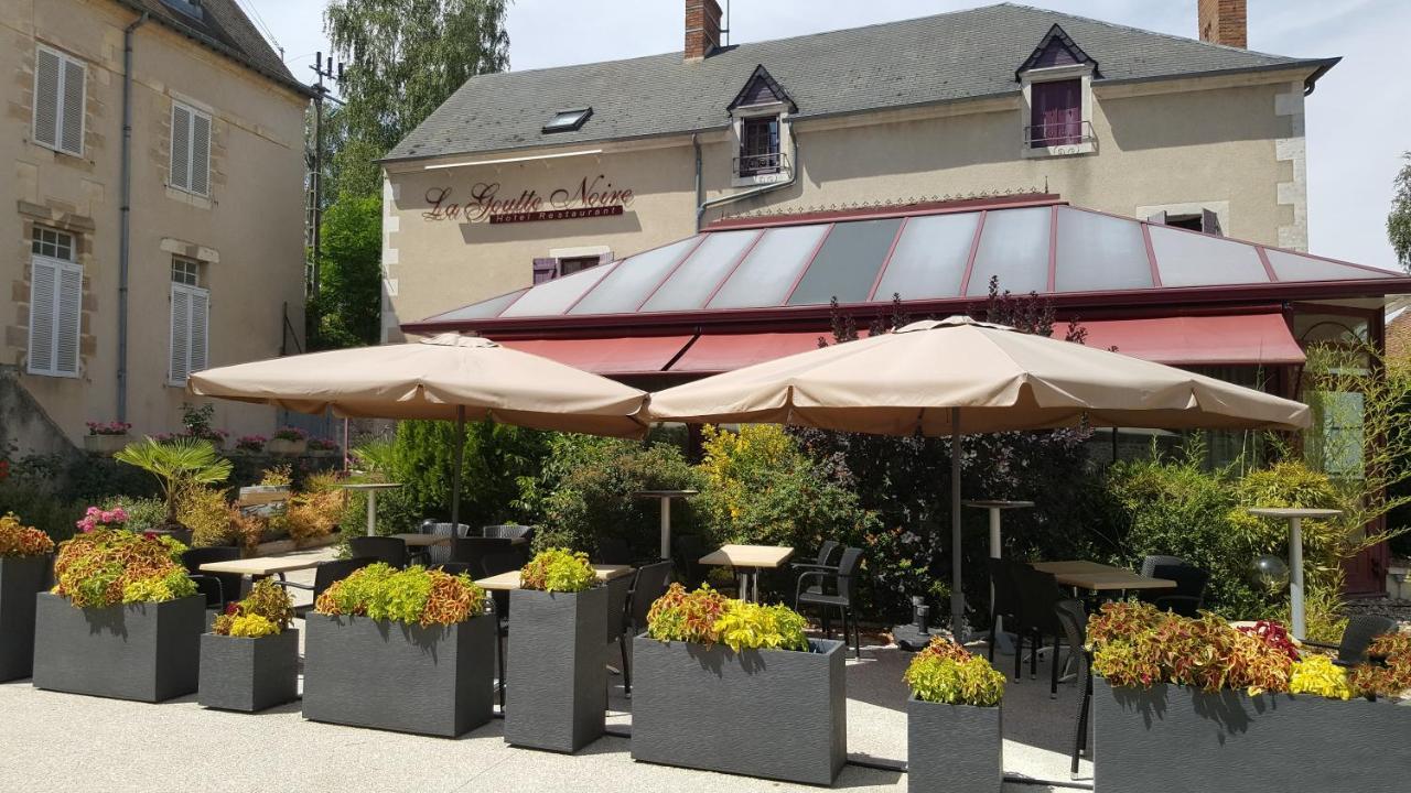 Hotel Restaurant La Goutte Noire Chateaumeillant Экстерьер фото